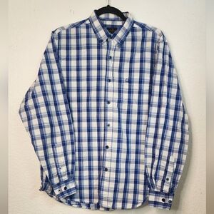 Noble Mount Men's Casual Button-Down 100% Cotton Shirt, Size‎ L